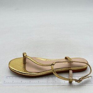 XYD Womens Taylor T-Strap Slingback Flat Sandal